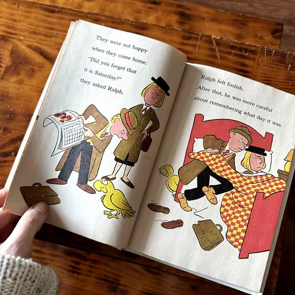 Vintage 1979 No One Noticed Ralph Hardcover Book - Picture 7 of 11